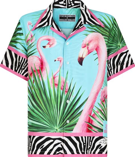 Dolce & Gabbana x DJ Khaled Flamingo Shirt 